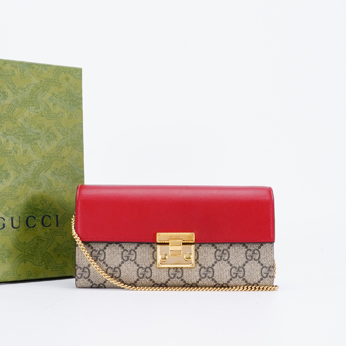 95新 GUCCI/古驰 【桔夕三万专属】月光宝盒woc包/BG22007431