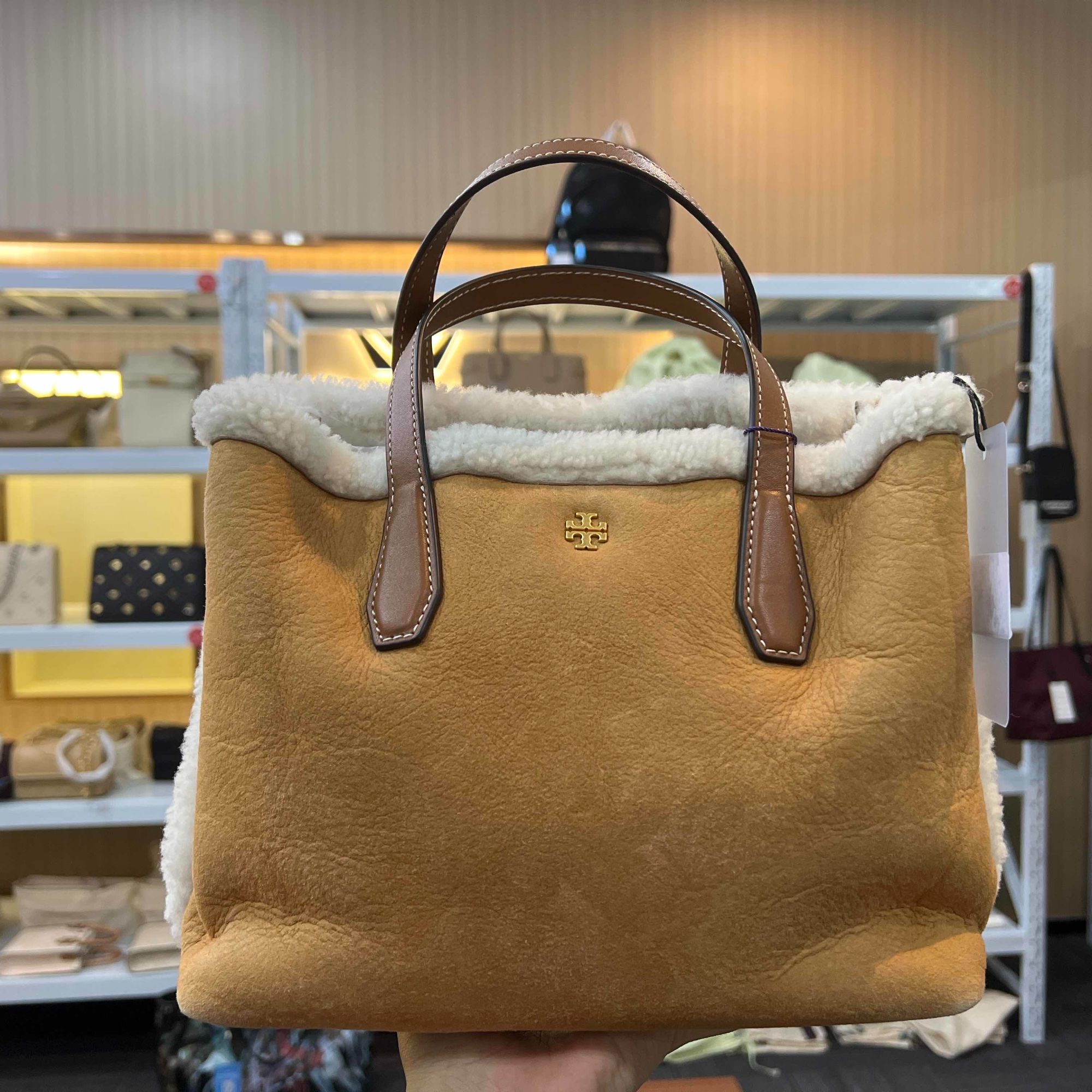 全新未使用 Tory Burch/汤丽柏琦 【桔夕林泽】托特包/B12
