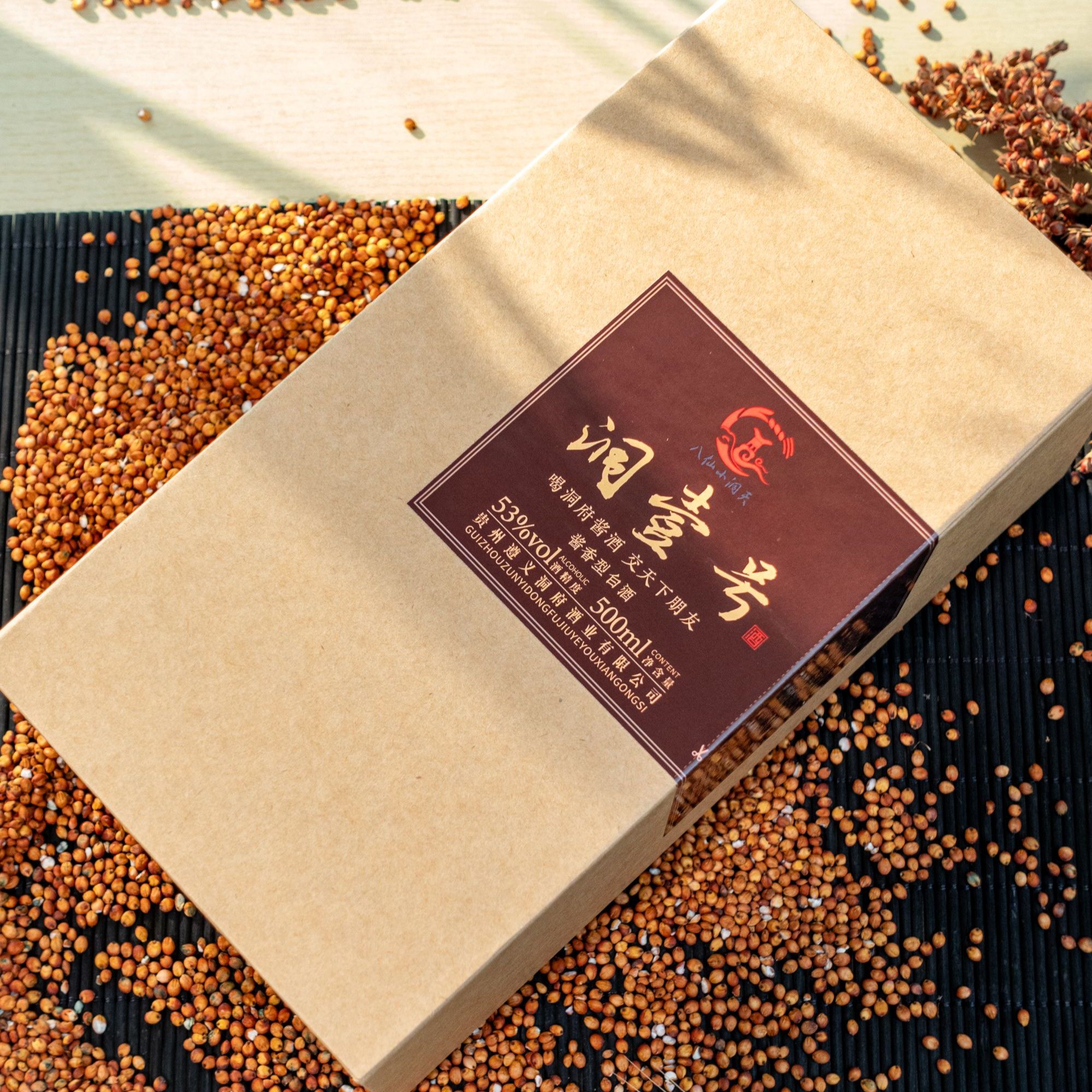 -/鑫耀东方八仙小洞天茅台镇53°大曲坤沙酱酒—【洞一号】53%Vol500