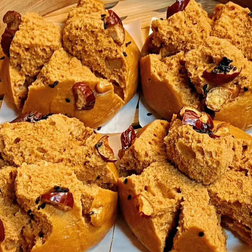 红糖开花大馒头（3个）