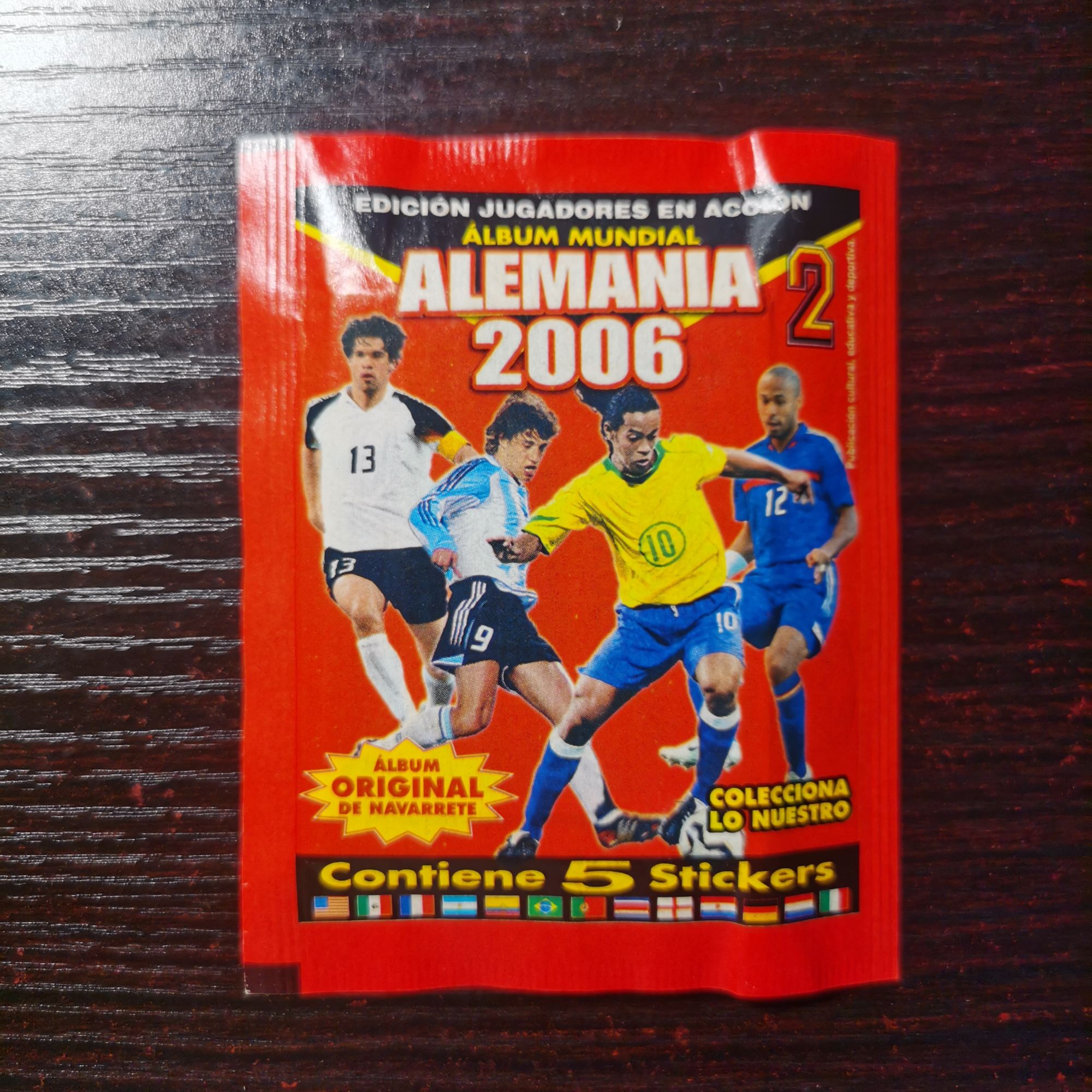 2006世界杯贴纸 纳瓦雷特 非帕尼尼 梅罗世界杯大赛首秀