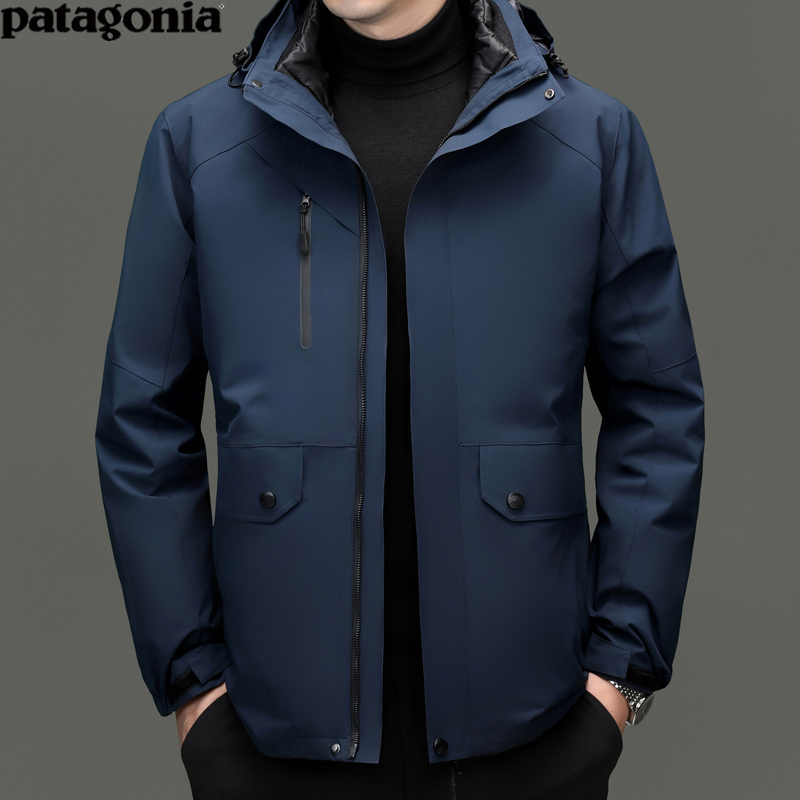  Patagonia/巴塔哥尼亚男士户外时尚保暖防水抗寒防风羽绒服外套