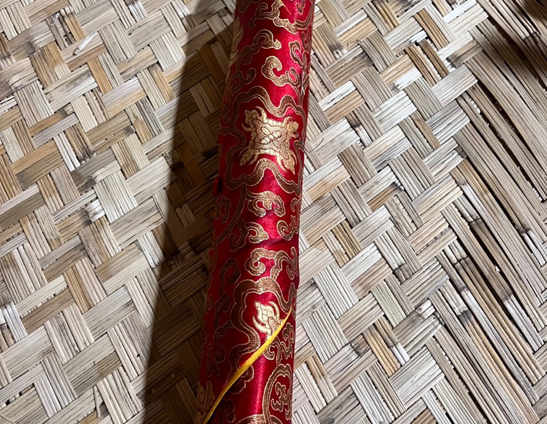 纤尘画院定制：范曾《老子出关》布包中堂