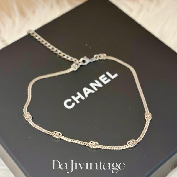 大吉中古/Chanel香奈儿双c金色项链