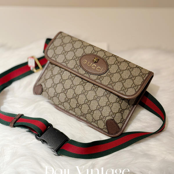 大吉中古/Gucci古驰虎头腰包