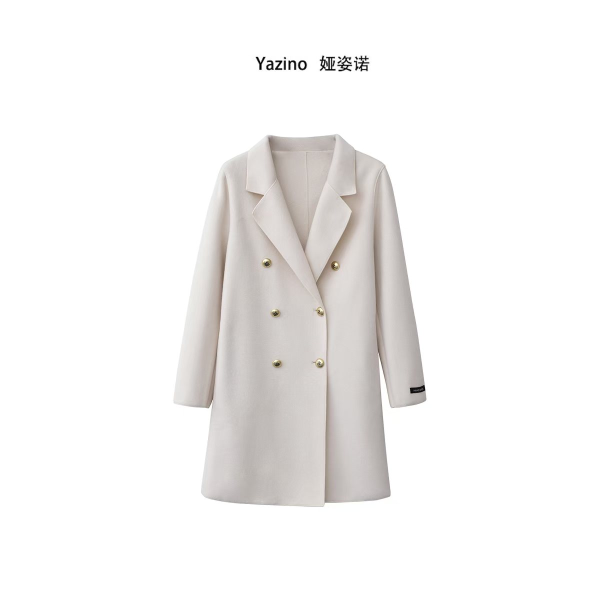 GYSP正品推荐 双面呢外套 中长秋冬新款休闲时尚双面大衣！8810