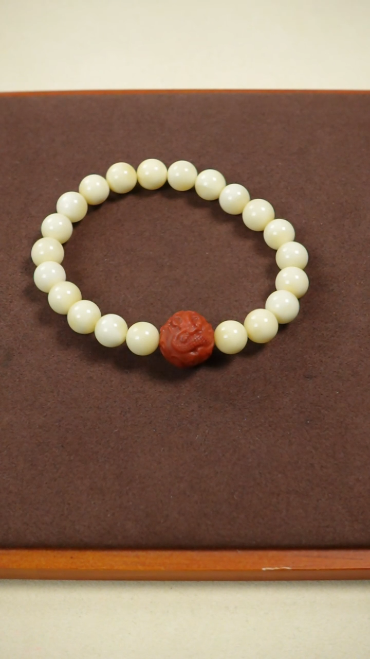 【闪购商品】琥珀手链未镶嵌白蜡圆珠手串8-14mm