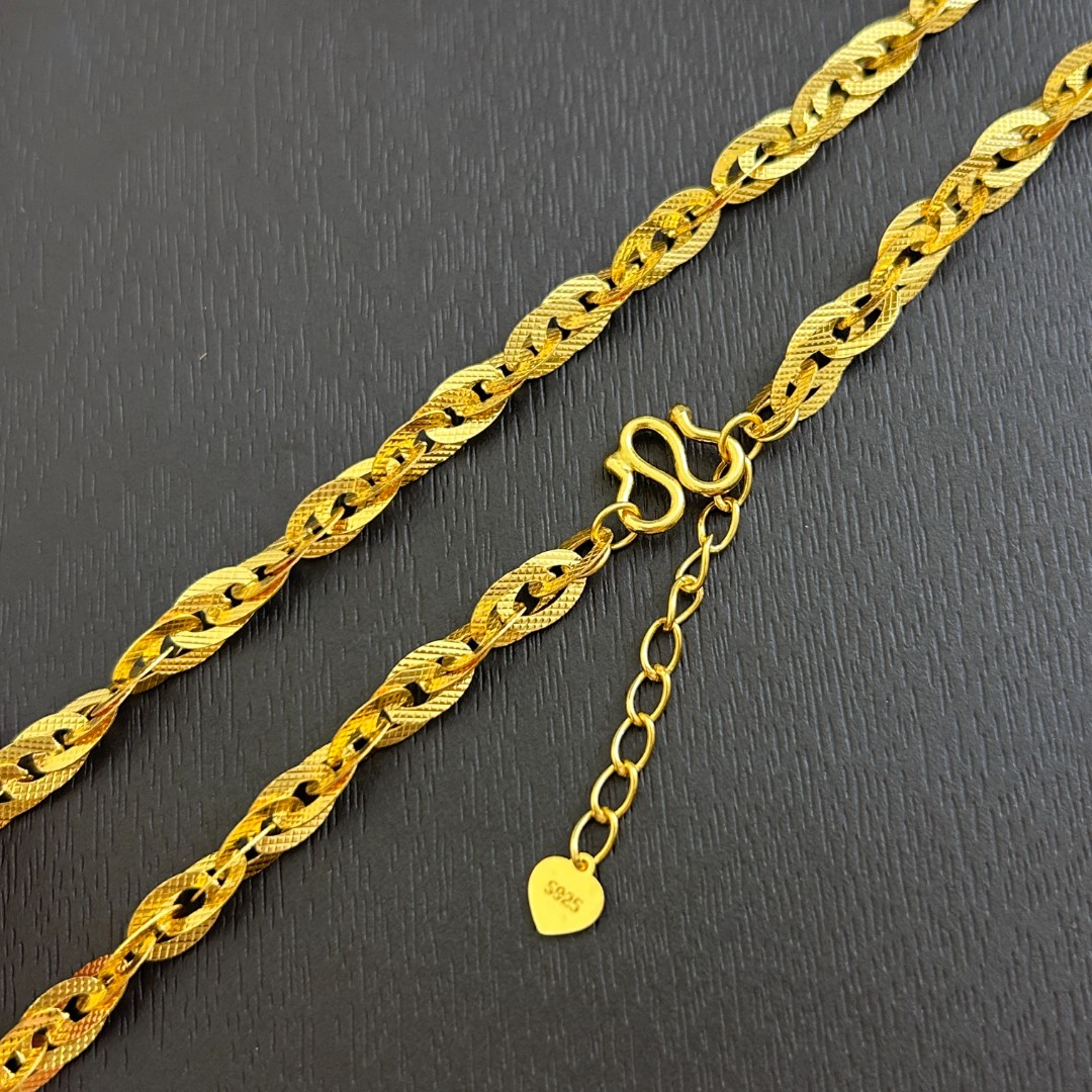 链子925银 【店长专享1】925银加粗艾莉娜项链YXL092