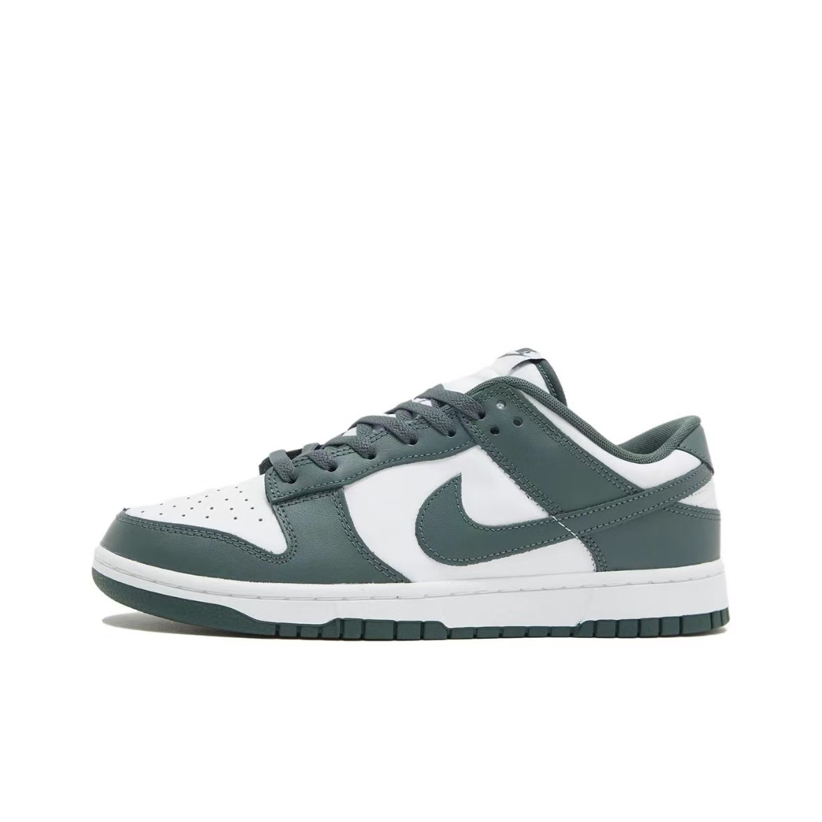 耐克Nike Dunk LOW 耐磨低帮男士经典舒适白绿运动板鞋 DV0833111