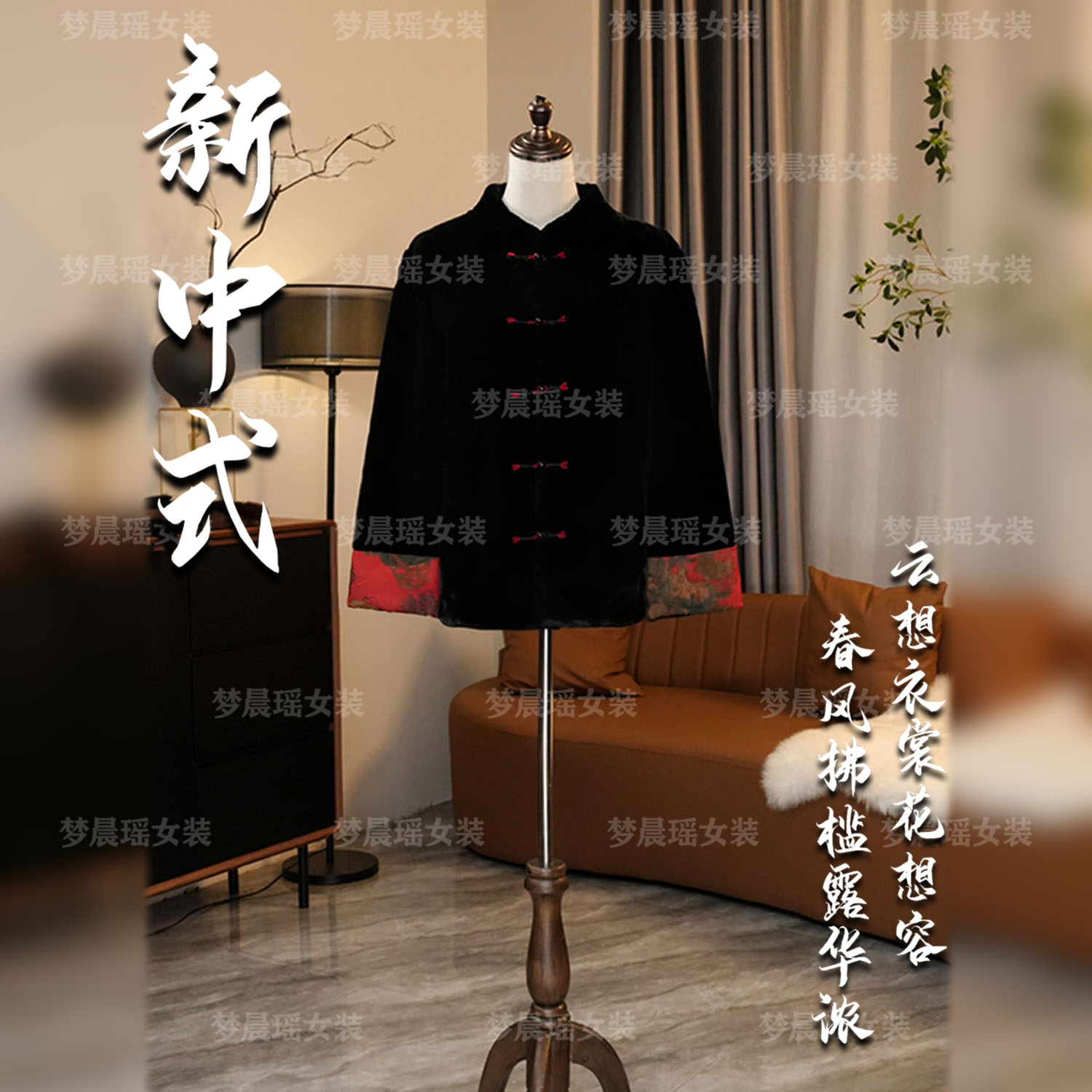 2024年冬季新款轻奢毛皮体一保暖气质精致百搭短款连帽时尚外套