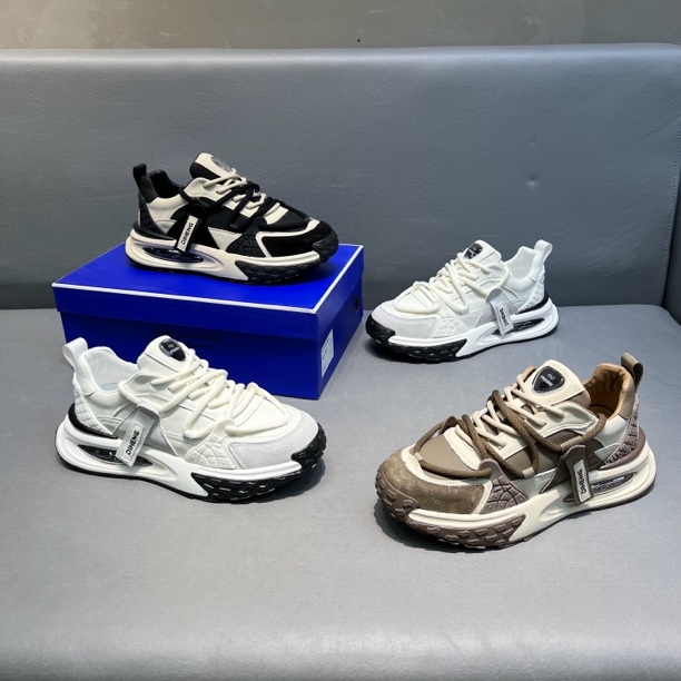 2024春季潮款男士矮帮软底青春潮流舒适休闲时尚百搭网红潮男鞋子