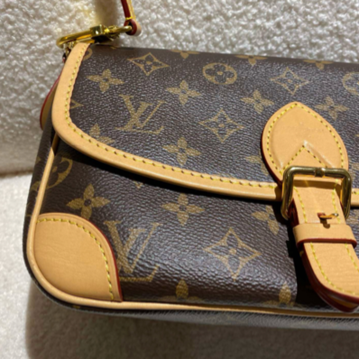 95新 LV LV 法棍 芯片款 老花/JW0762