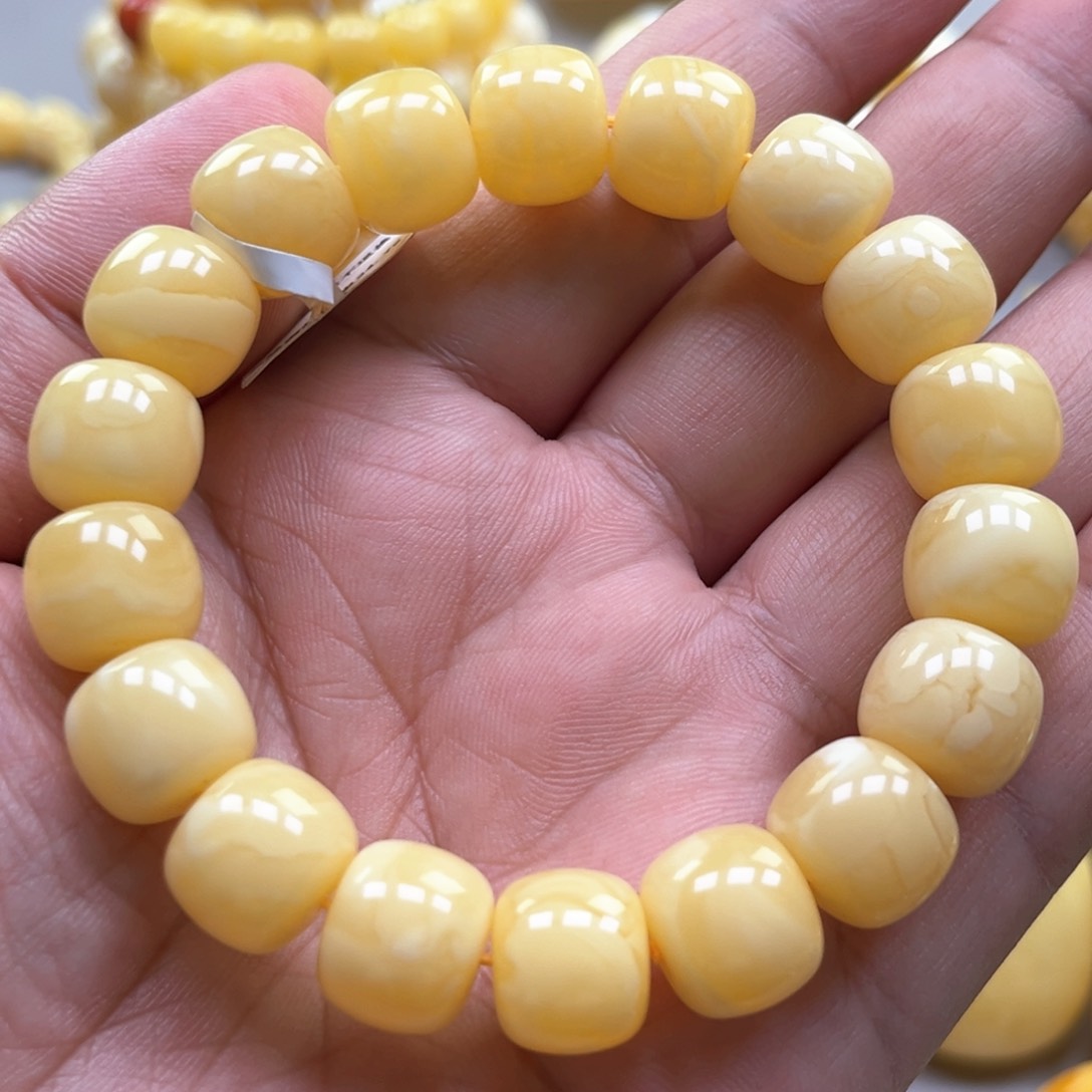 琥珀手链未镶嵌手串