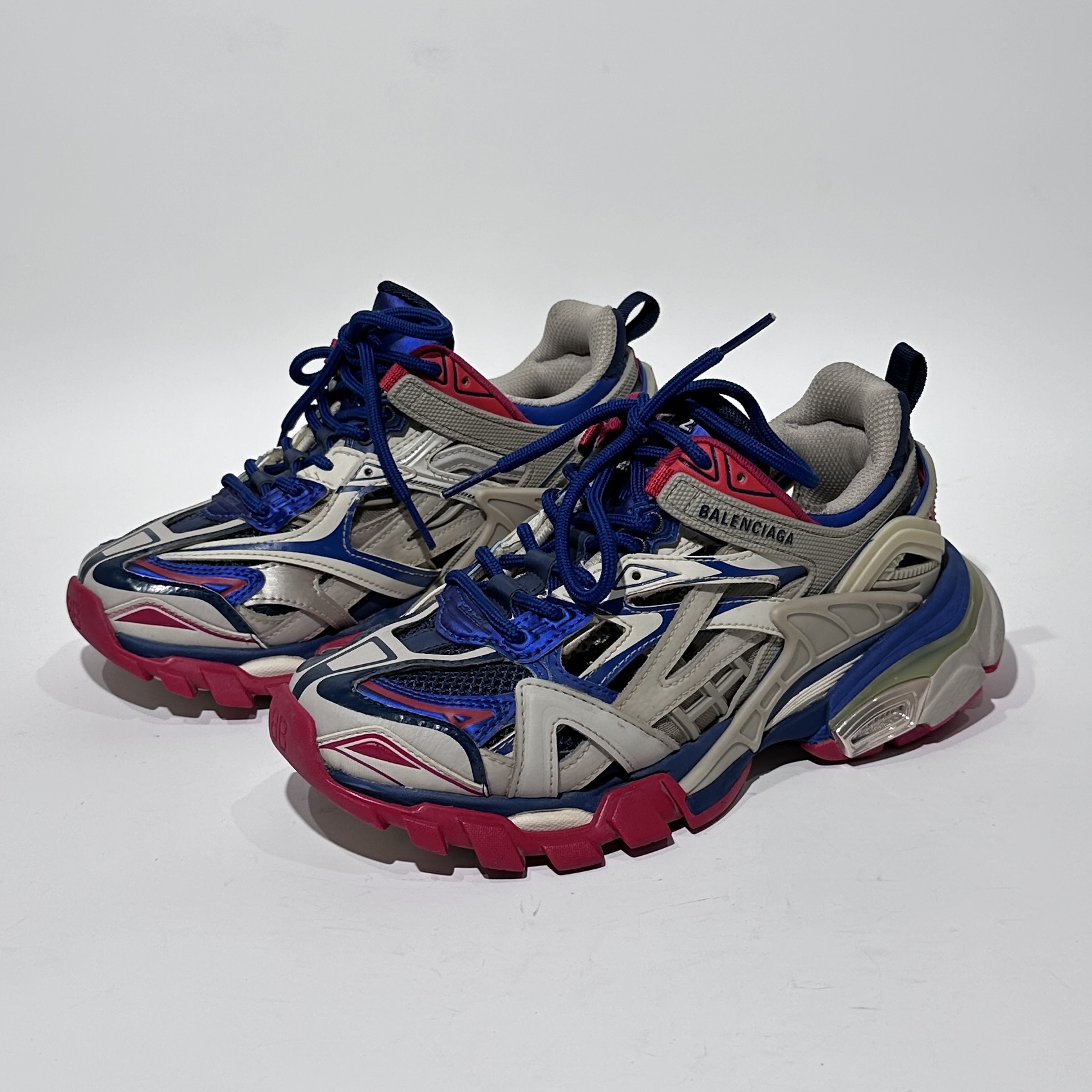 95新 Balenciaga/巴黎世家 35码 Track2.0 高达时尚老爹鞋/WX0730
