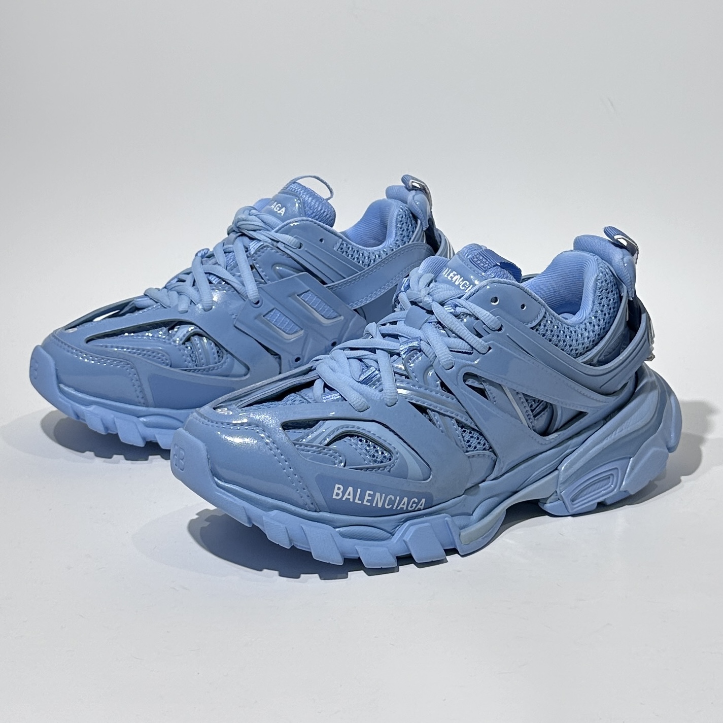 全新未使用 Balenciaga/巴黎世家 36码/38码 Track 雾霾蓝老爹鞋