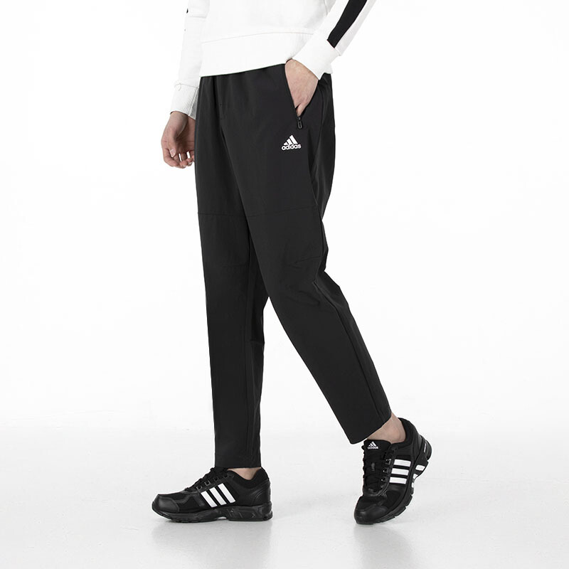 Adidas阿迪达斯男裤2024冬季新款运动训练健身休闲舒适长裤HE9908