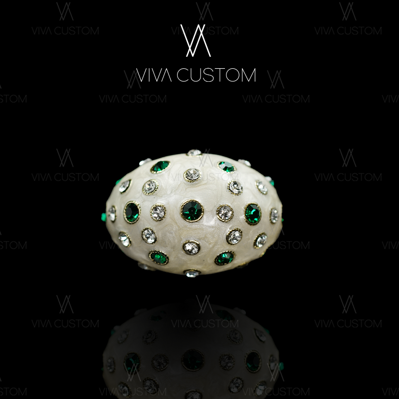 铜合金合成锆石戒指 （璀璨星河系列）气质个性酷炫星空开口戒指