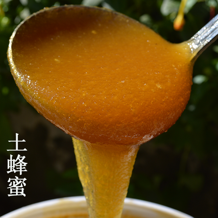 春暖花开秦岭土蜂蜜中蜂蜜天然野山花蜂蜜人吃食用蜂蜜野生蜂蜜
