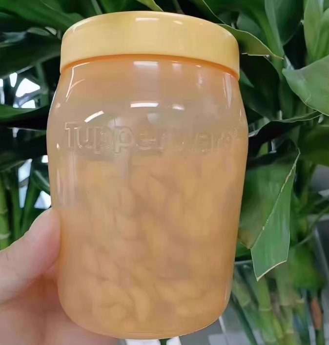 特百惠正品325ml /550ML密封圆罐厨房保鲜收纳盒冷藏罐便携储物罐