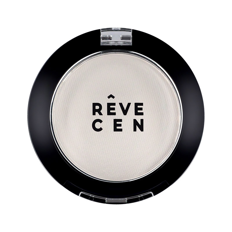 REVECEN单色眼影细腻土豆泥软糯便携小巧长效持妆眼影#001象牙色