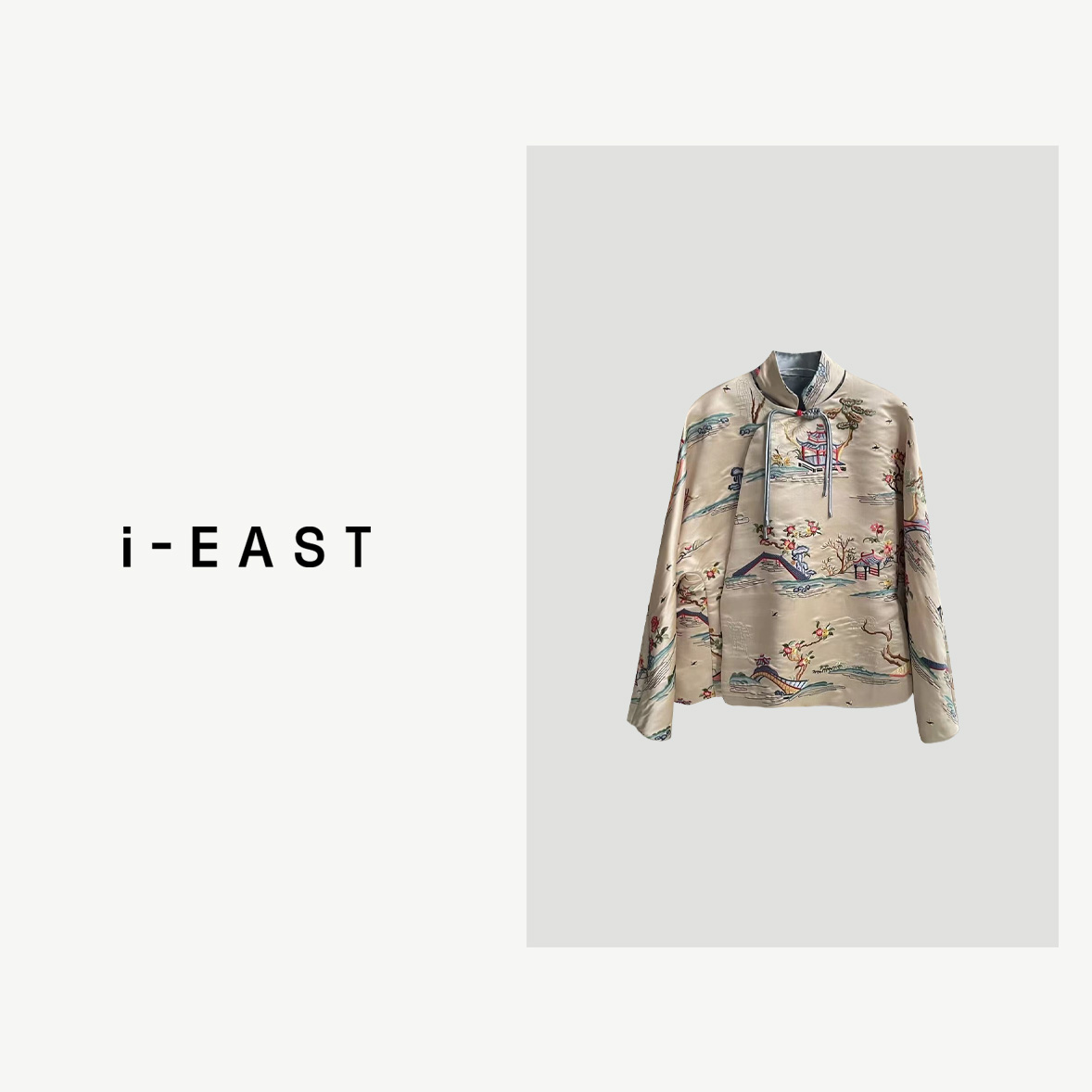 i-EAST 彩舟云淡~新中式重工绣花开衫外套-3D WT41370