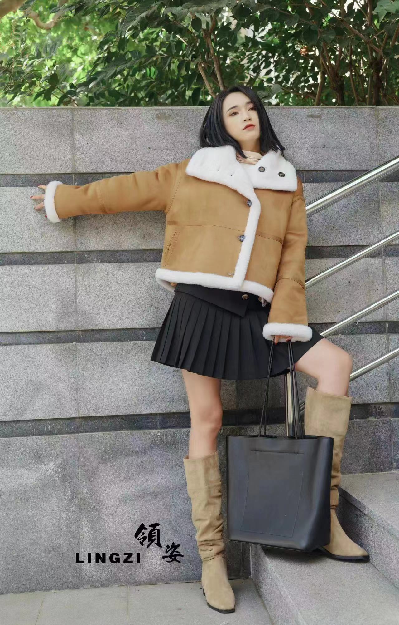 气质外套女短款冬季4101052