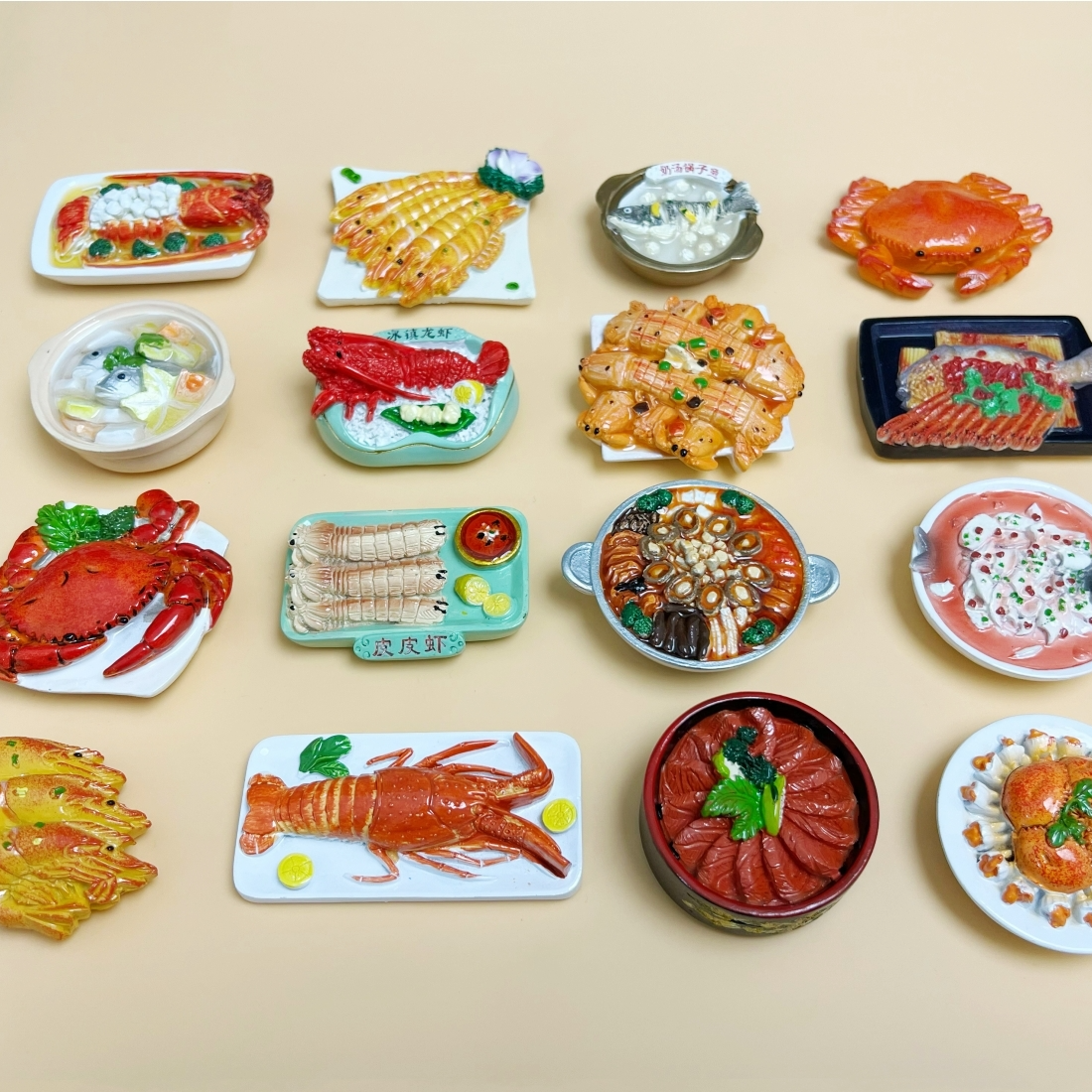 【拍1拆3】食物冰箱贴盲盒盲袋 默认代拆 宝子请许愿