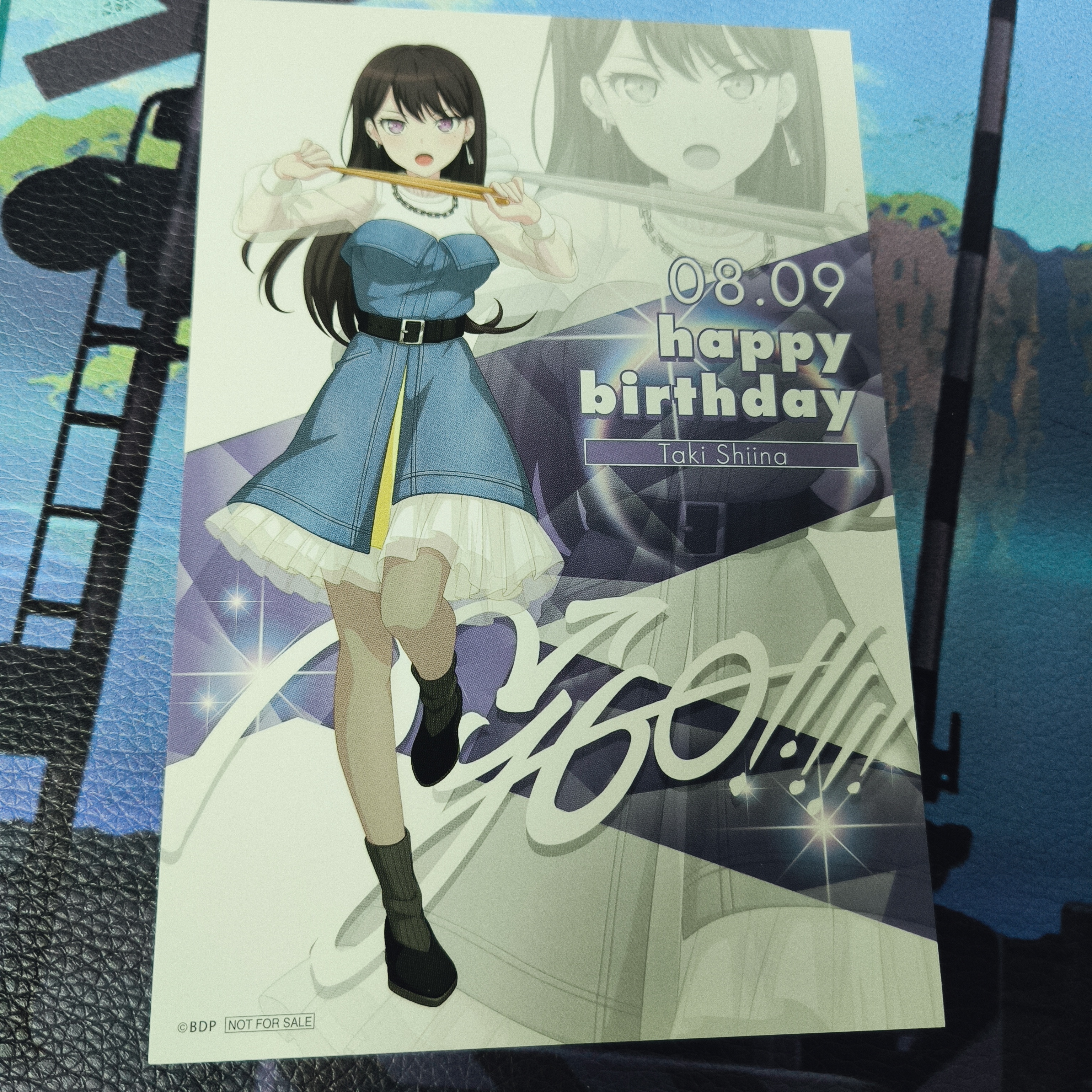 【单领】mygo taki soyo 椎名立希 长期素世 生日特典明信片 邦多利