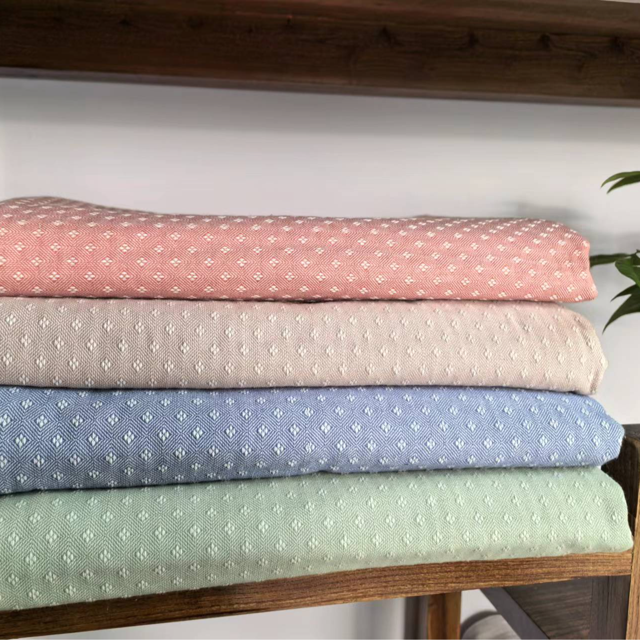 老粗布提花单人双人床单三件套不起球提花四季亲肤婴幼儿