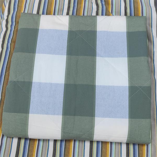 秋冬款棉被家用冬款精梳棉被睡洗棉被羽丝绵被单双人冬季棉被格子