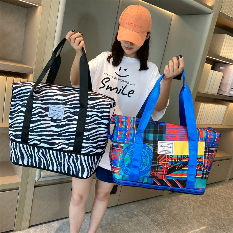 旅行包多款颜色女干湿分离收纳包行李袋运动单肩包手提轻便健身包