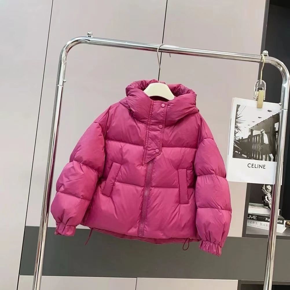 波司澄羽绒服童棉服冬装2023新款冬季洋气羽绒棉衣小女孩美拉德