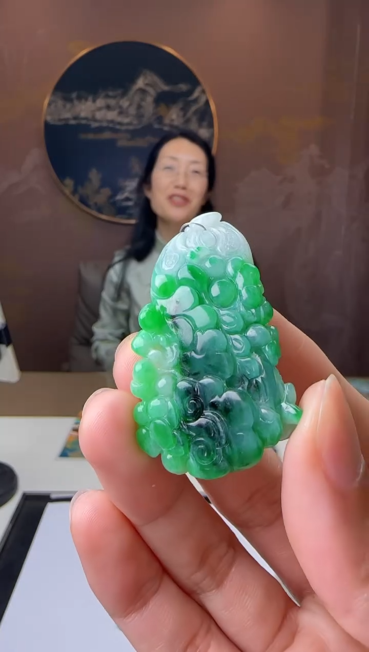 【闪购商品】定制翡翠未镶嵌XM@@SS1WX00136