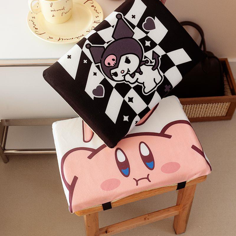 四季学生坐垫教室通用椅子凳子加厚可拆洗不变形可爱卡通儿童H555