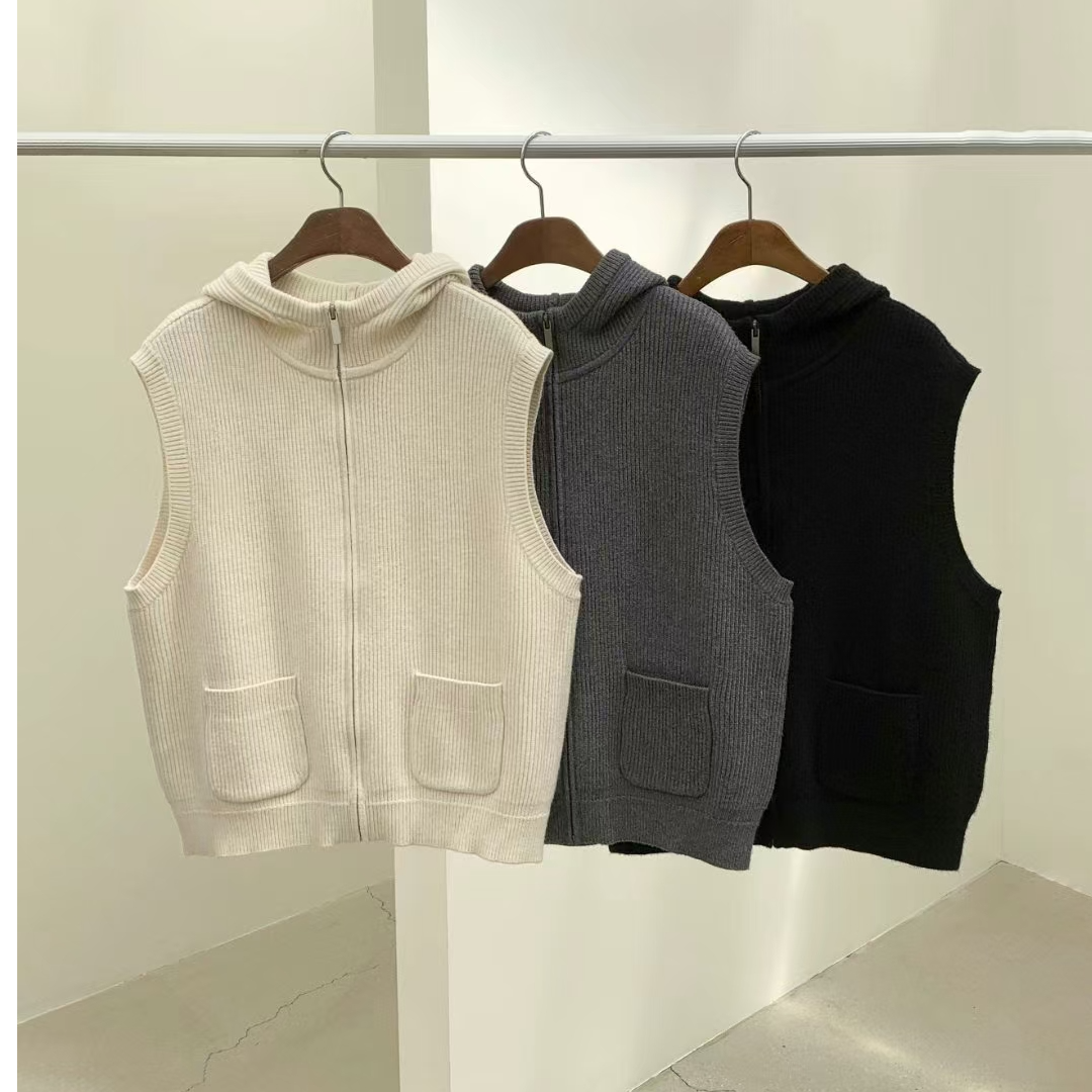 韩国正品新款针织马夹