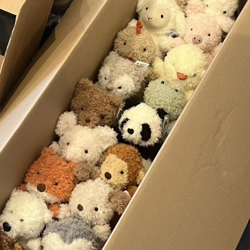 狐狸兔子公仔毛绒jellycat玩偶可爱小鸡娃娃猫头鹰送女生生日礼物