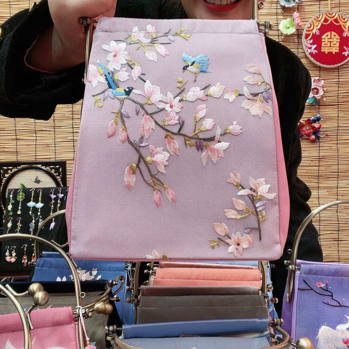 【闪购商品】文手工织绣