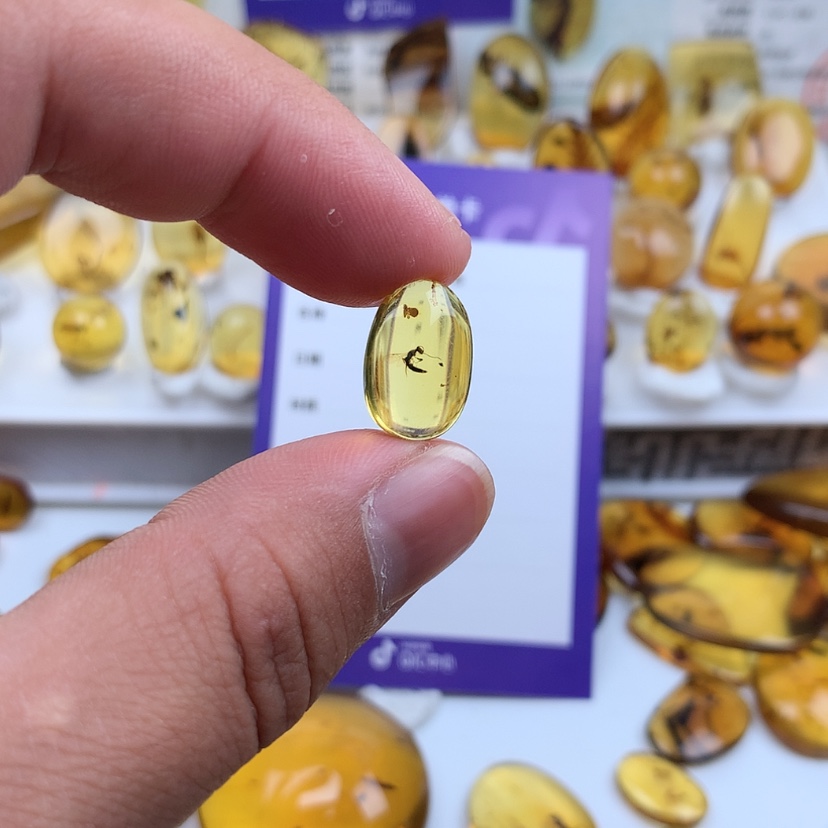 【闪购商品】琥珀裸石未镶嵌