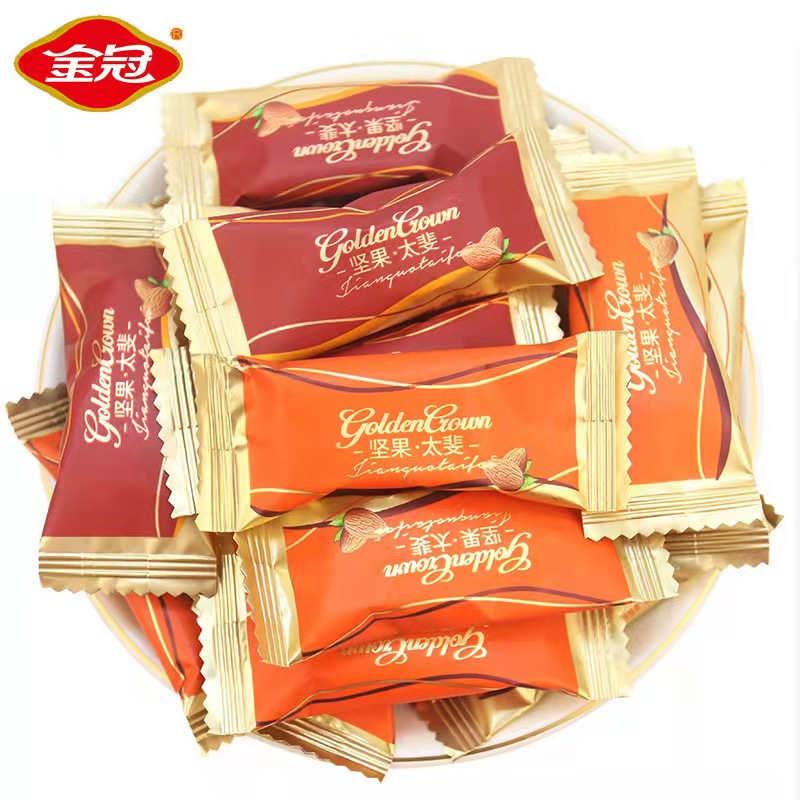 金冠坚果太斐糖酥糖散装花生糖批发结婚喜糖婚糖喜庆装糖果小零食