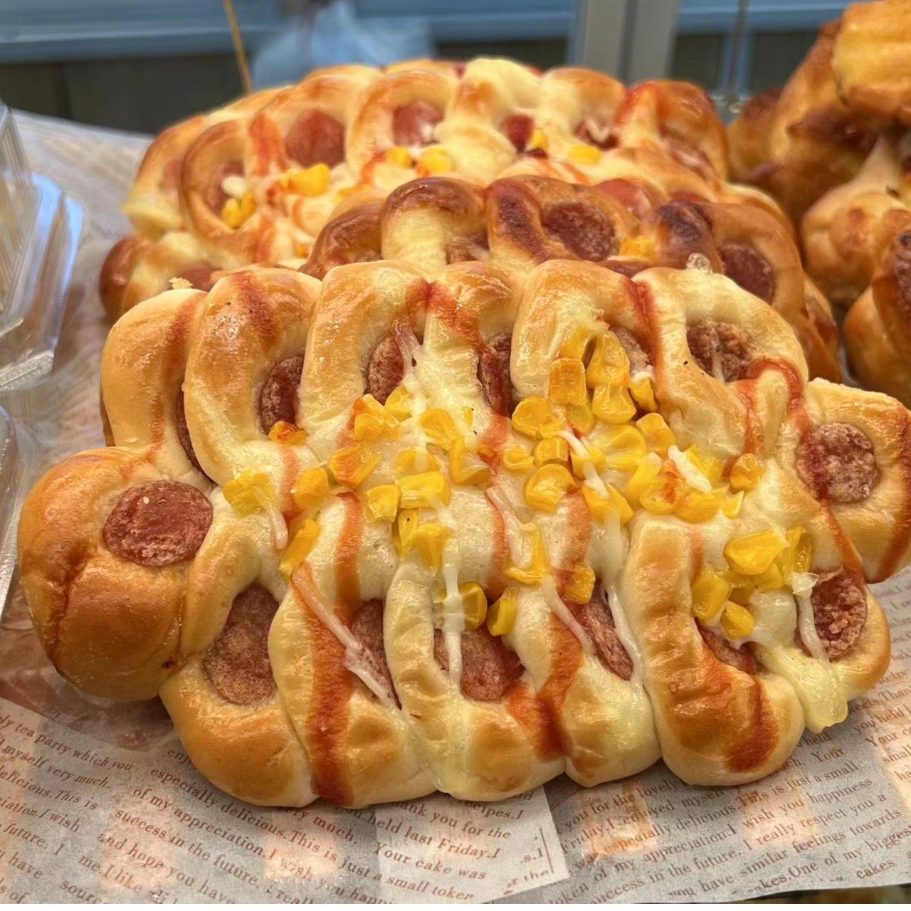 花式热狗1个 （西点）