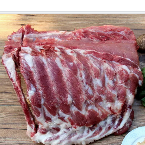 中段猪排骨 腰精排骨（带脊骨）二斤（猪肉）