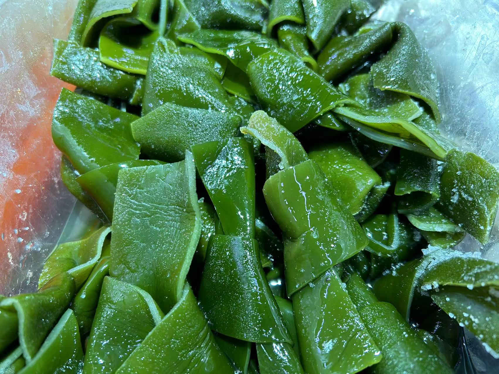散装咸海带扣1斤（蔬菜）