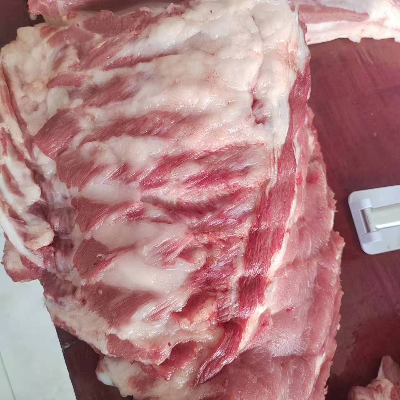 【现称链接】粮食喂养一年以上散养黑土猪肉排骨