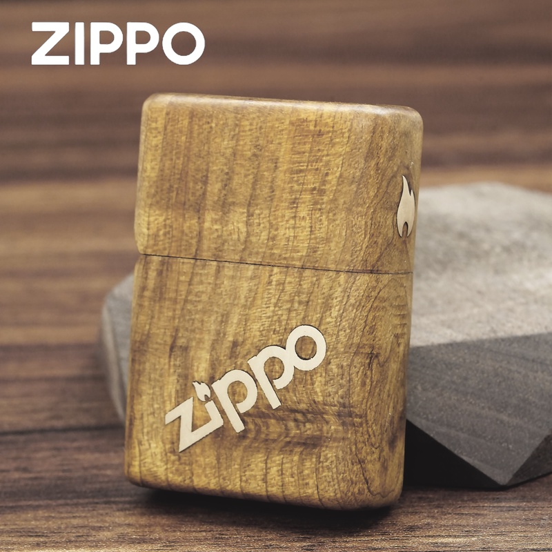 ZIPPO正品打火机/升级版木机盔甲加厚商标男士收藏DY9912TM【阿明1