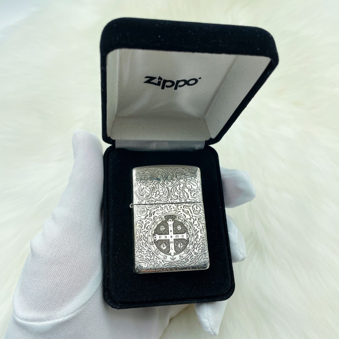 ZIPPO/之宝打火机/S925银五面雕刻-康斯坦丁-个性 收藏DYJ1