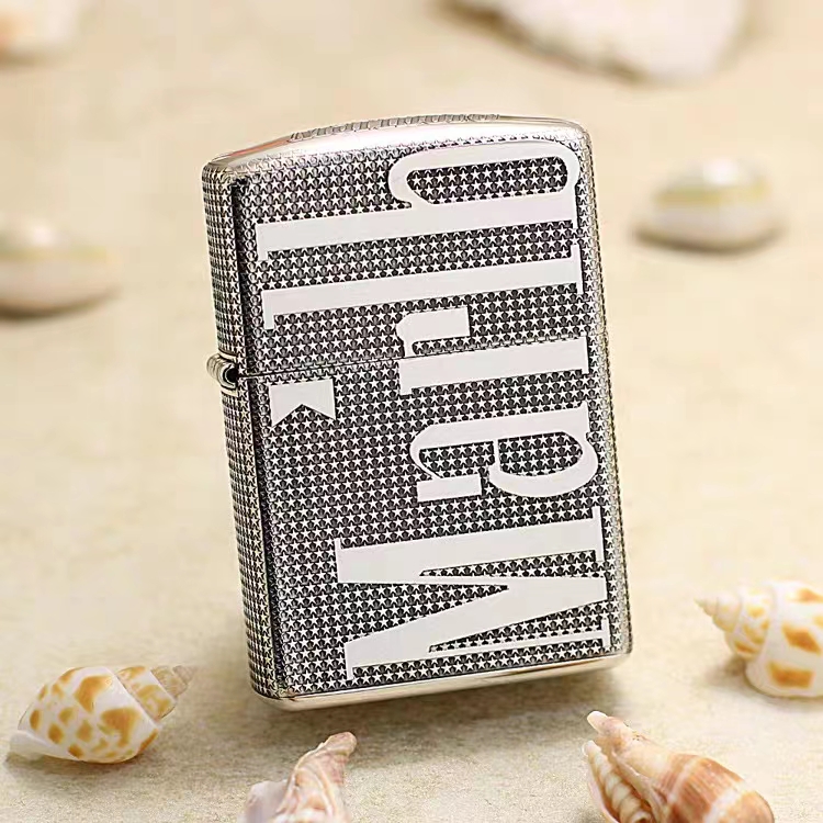 ZIPPO/之宝打火机正品/S925银雕刻-万宝路满天星-个性 DYJ1