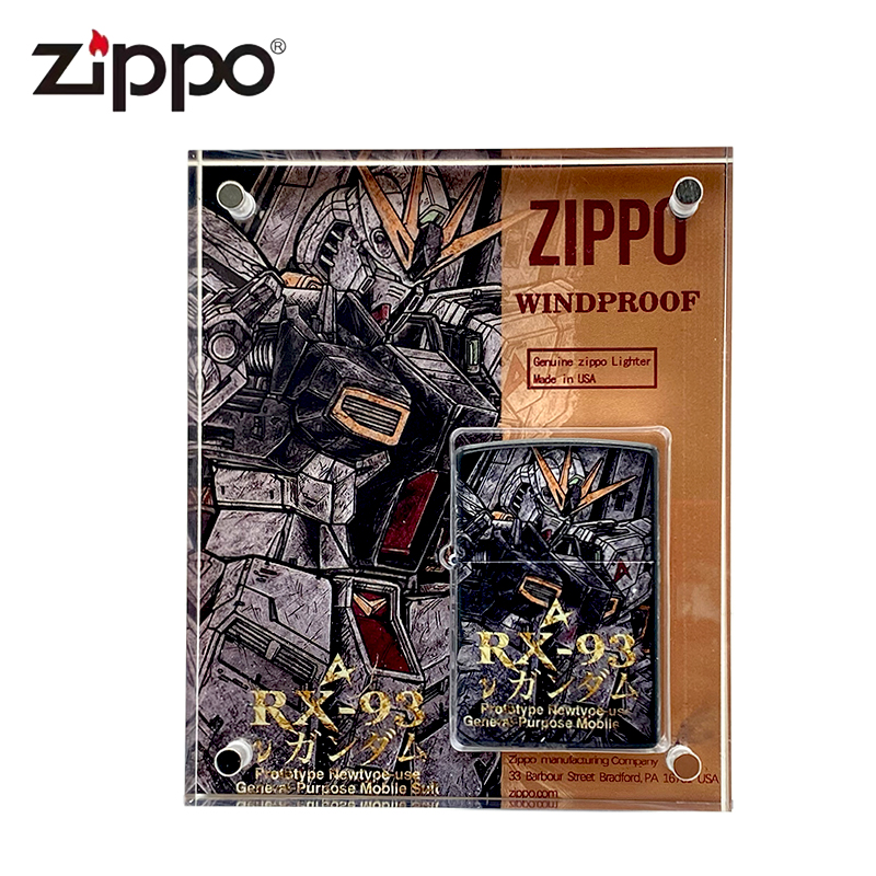ZIPPO/之宝打火机正版正品-218-限量版水晶盒<<高达>>RX-93DYJ1