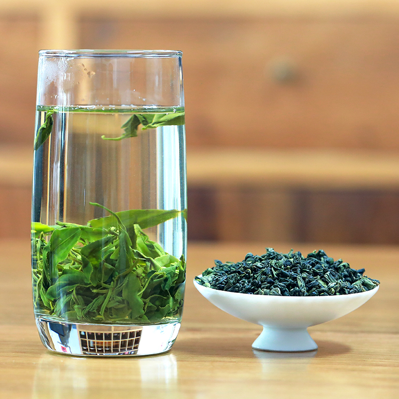 2024绿茶茶叶开化龙顶春茶开化曲毫高海拔原料清茶茶叶125g袋装