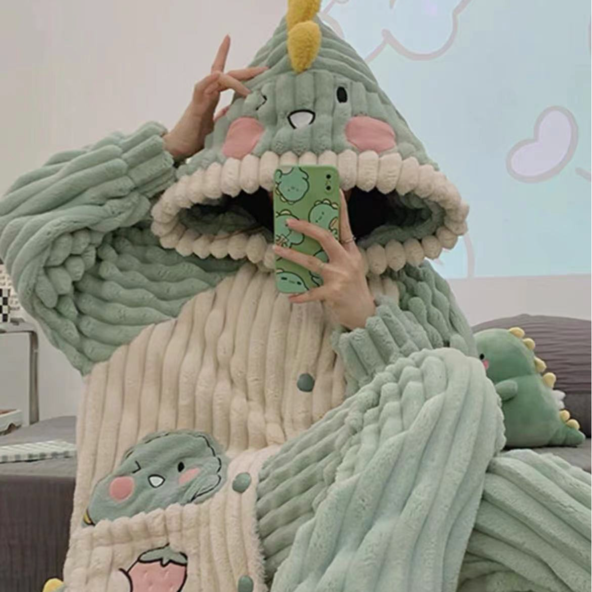 毛绒家居服 孤品念到名字才能拍