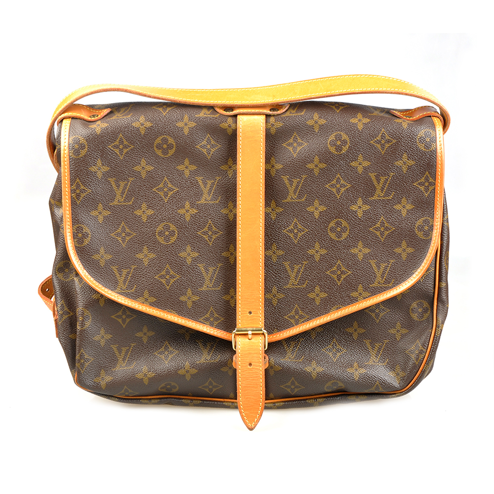 95新 LouisVuitton/路易威登 97新保存品 全原中号双子星邮差包